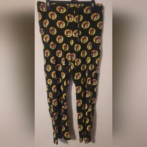 Stylish Black and Yellow Graphic Men's Joggers